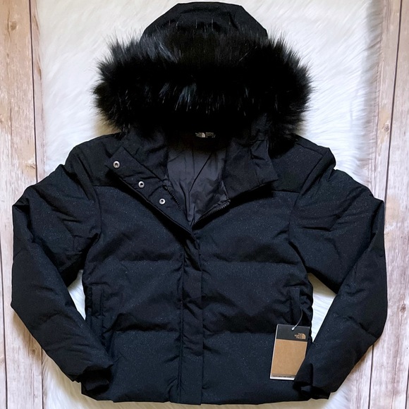 The North Face Other - The North Face Girls’ Dealio City Jacket In Black Sparkle